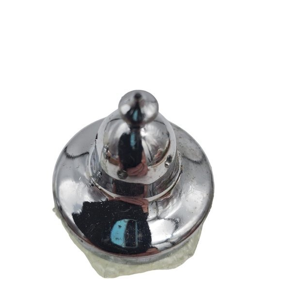 Vintage NOS Diamond Point Salt & Pepper Shakers Crystal 0174 Indiana‎ Glass Co. - Picture 11 of 11